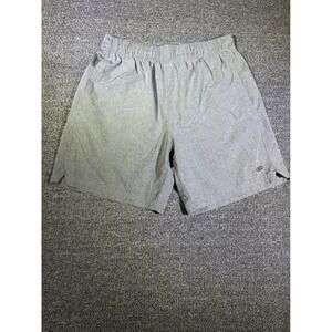 LEG3ND Mens Athletic Shorts Grey Heather Stretch Gym Running Size M FA50244